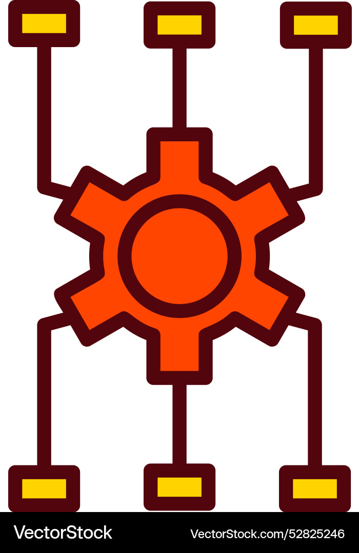 Algorithum icon design Vector Image