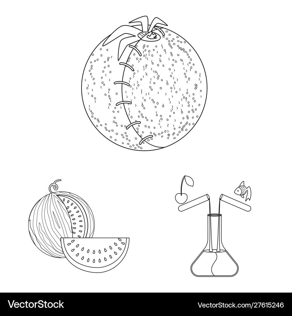 Isolated object genetic and science sign Vector Image