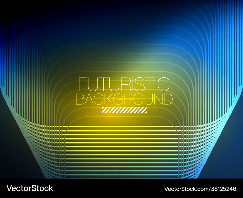 Neon color square shape lines abstract background Neon color square shape lines abstract background vector image