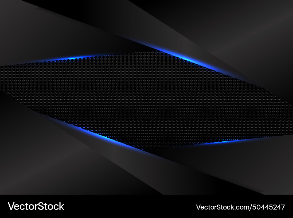 Abstract background triangle shape with blue Vector Image