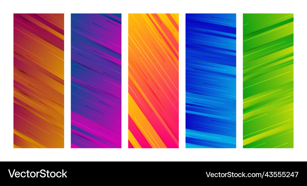 Dynamic Diagonal Lines Background vector image