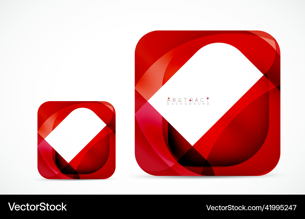 Minimal background abstract square shape Minimal background abstract square shape vector image