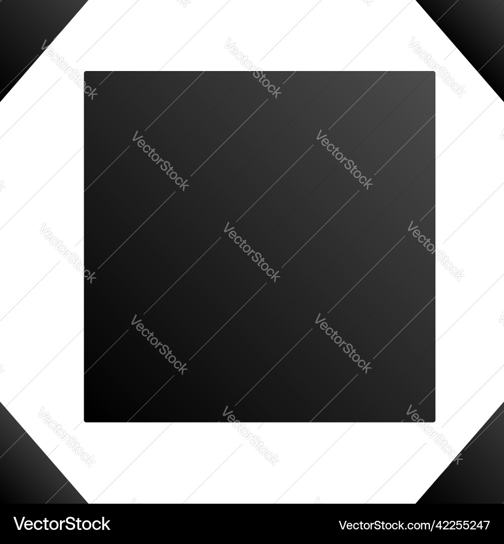 Square format abstract background backdrop simple Vector Image