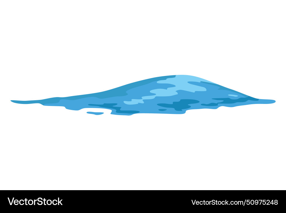 Animation water wave frame splash Royalty Free Vector Image