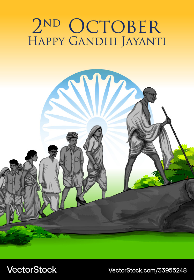 India background with nation hero and freedom Vector Image