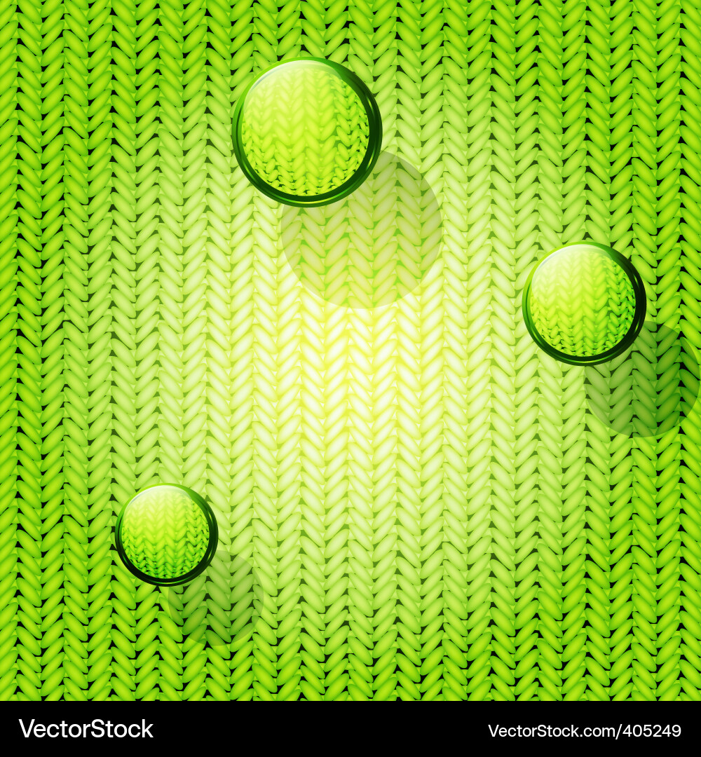 Knitted pattern Vector Image