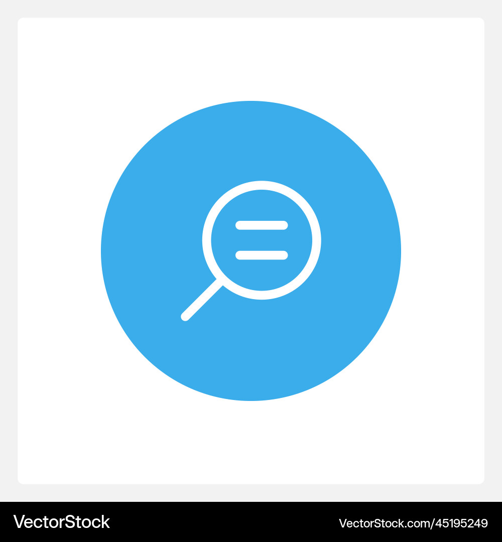 Real size zoom button ui element template Real size zoom button ui element template Vector Image