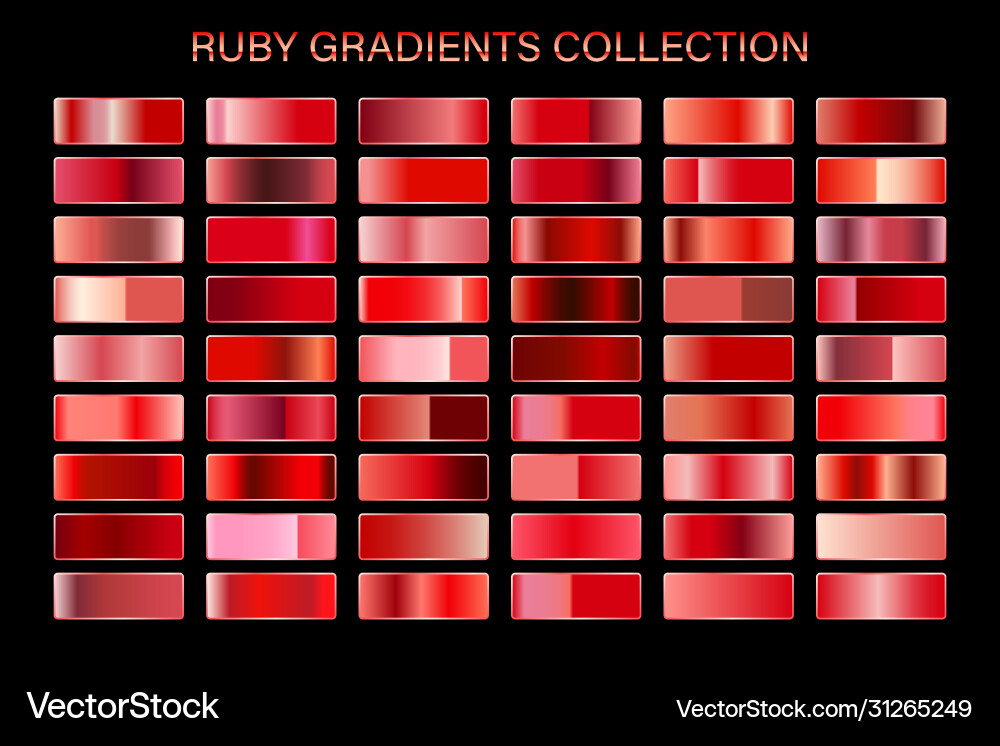 Red ruby glossy gradient metal foil texture Red ruby glossy gradient metal foil texture vector image