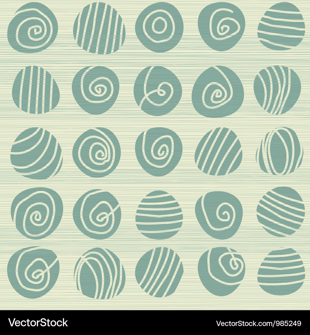 Retro seamless background Vector Image