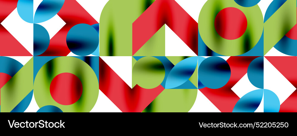 Abstract Circle Pattern - Swirls & Lines vector image