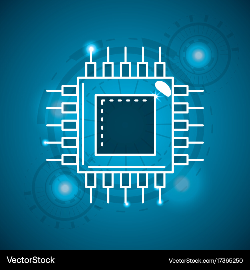 Circuit information with data service connect Vector Image