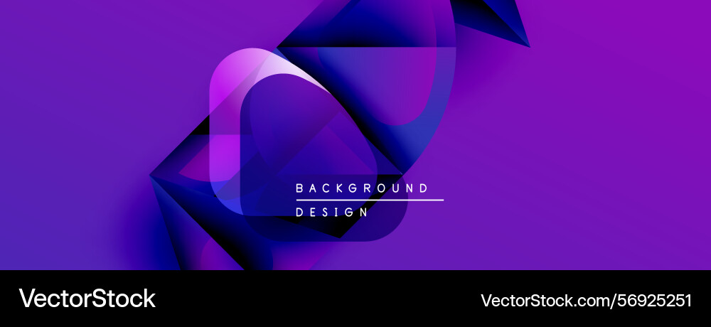 Abstract purple background dynamic shapes overlap Abstract purple background dynamic shapes overlap vector image