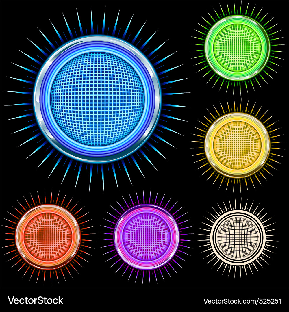 Dynamic Digital Elements vector image