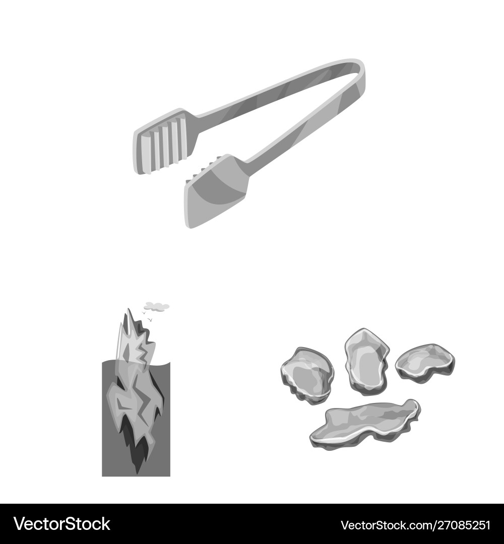 Isolated object square and purity sign set Isolated object square and purity sign set Vector Image