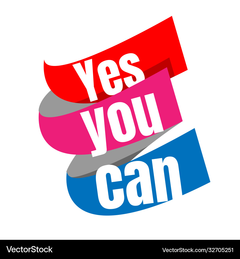 Motivation quote on square shape block background Vector Image