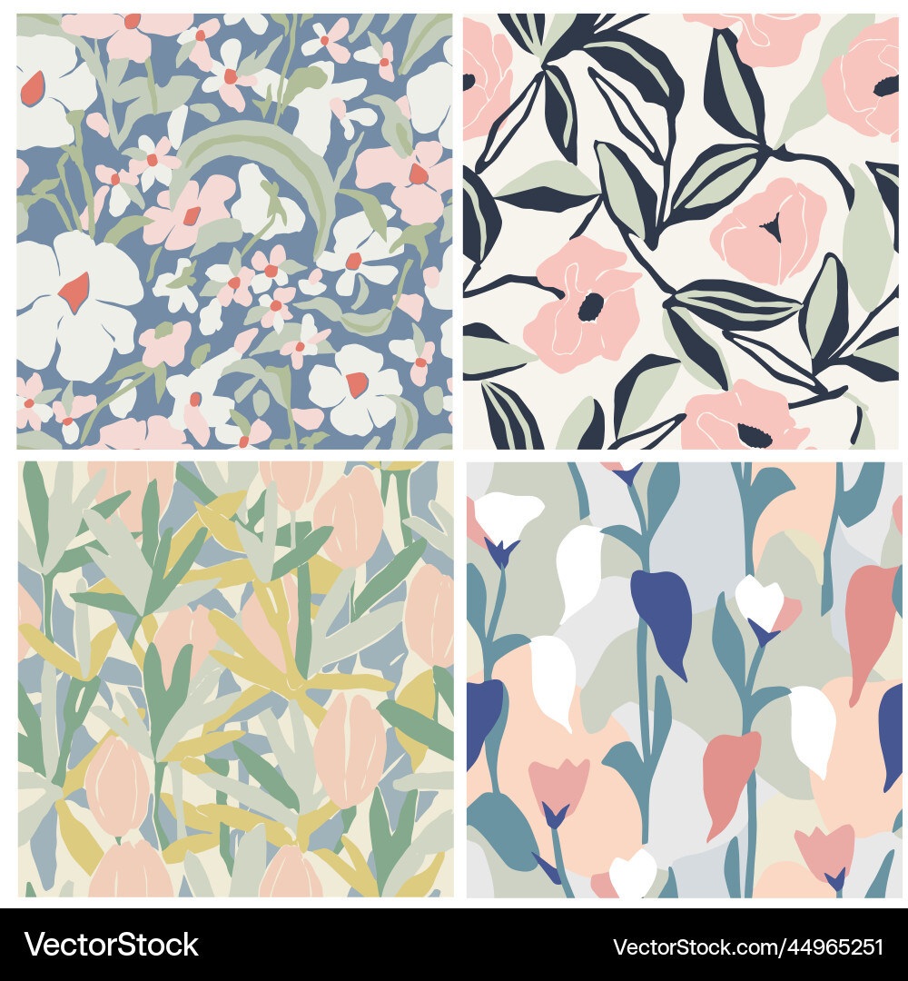 Scandinavian simple modern shape pattern set Scandinavian simple modern shape pattern set vector image
