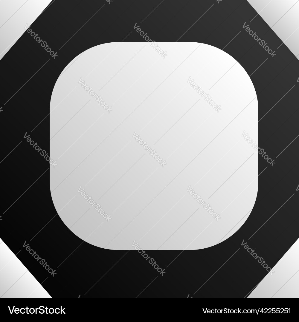 Square format abstract background backdrop simple Vector Image
