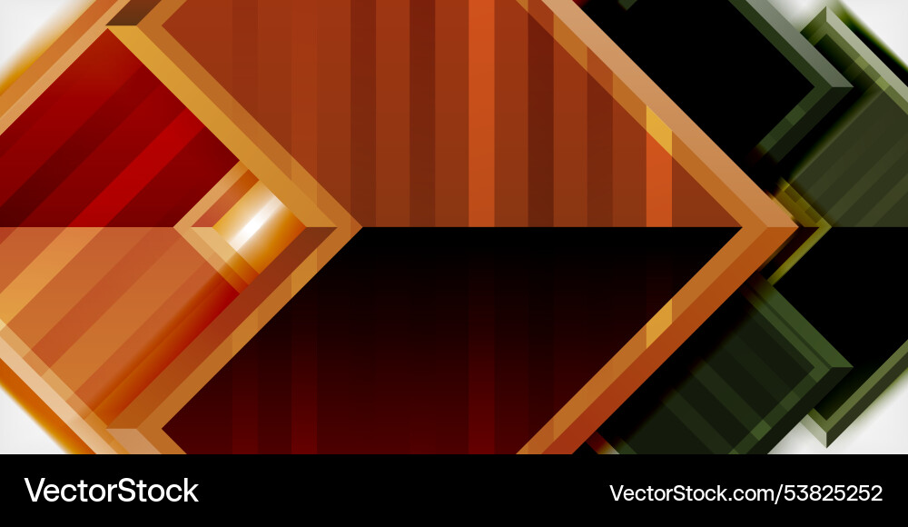 Arrow symbols created with 3d effects and line Arrow symbols created with 3d effects and line vector image