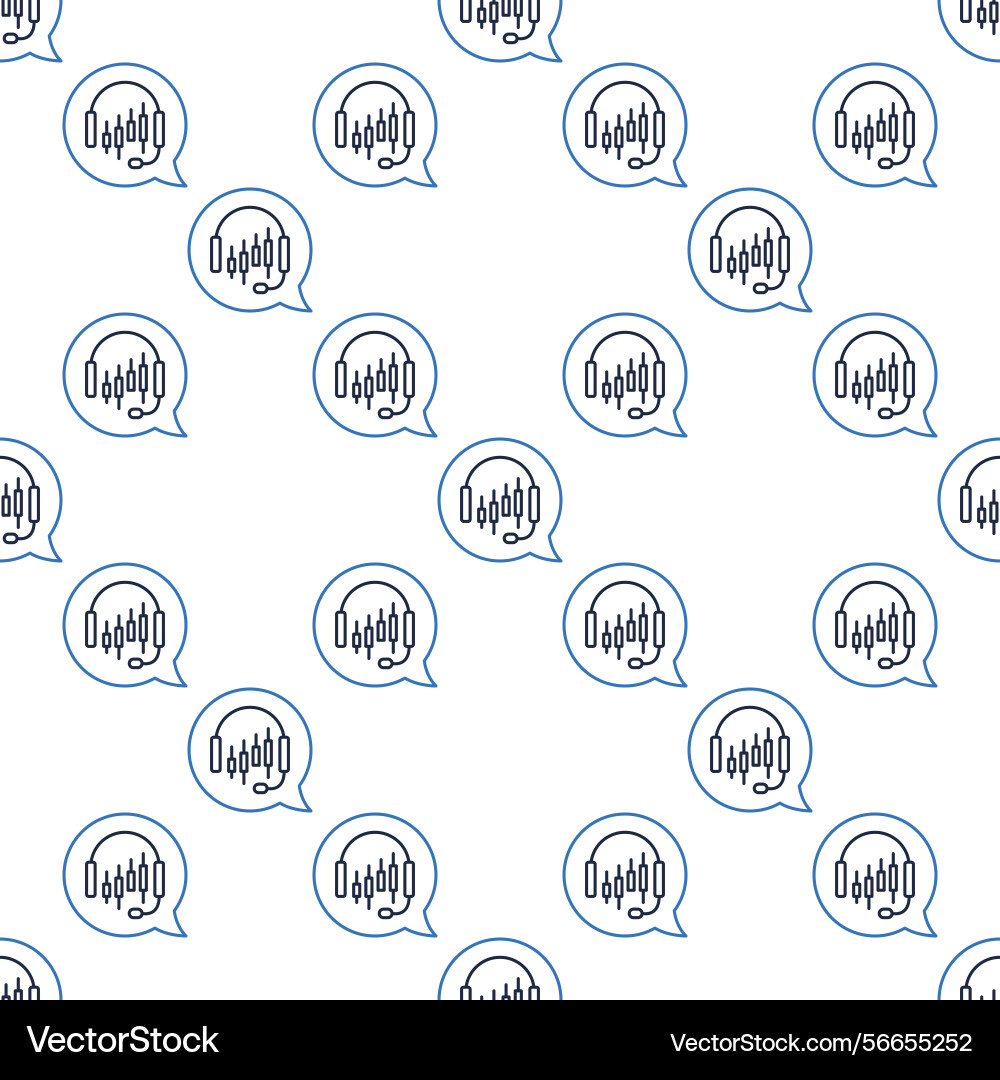 Automated crypto trading seamless pattern Automated crypto trading seamless pattern vector image
