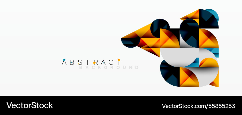 Abstract geometric artwork with overlapping Abstract geometric artwork with overlapping vector image