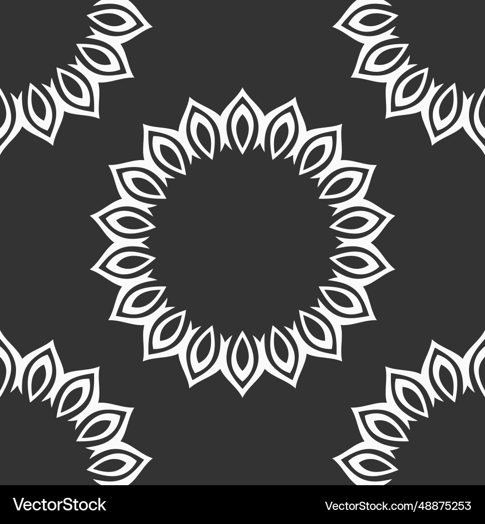 Abstract seamless pattern with round geometric Abstract seamless pattern with round geometric vector image
