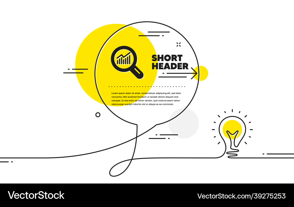 Chart Analysis Graph Report Icon vector image