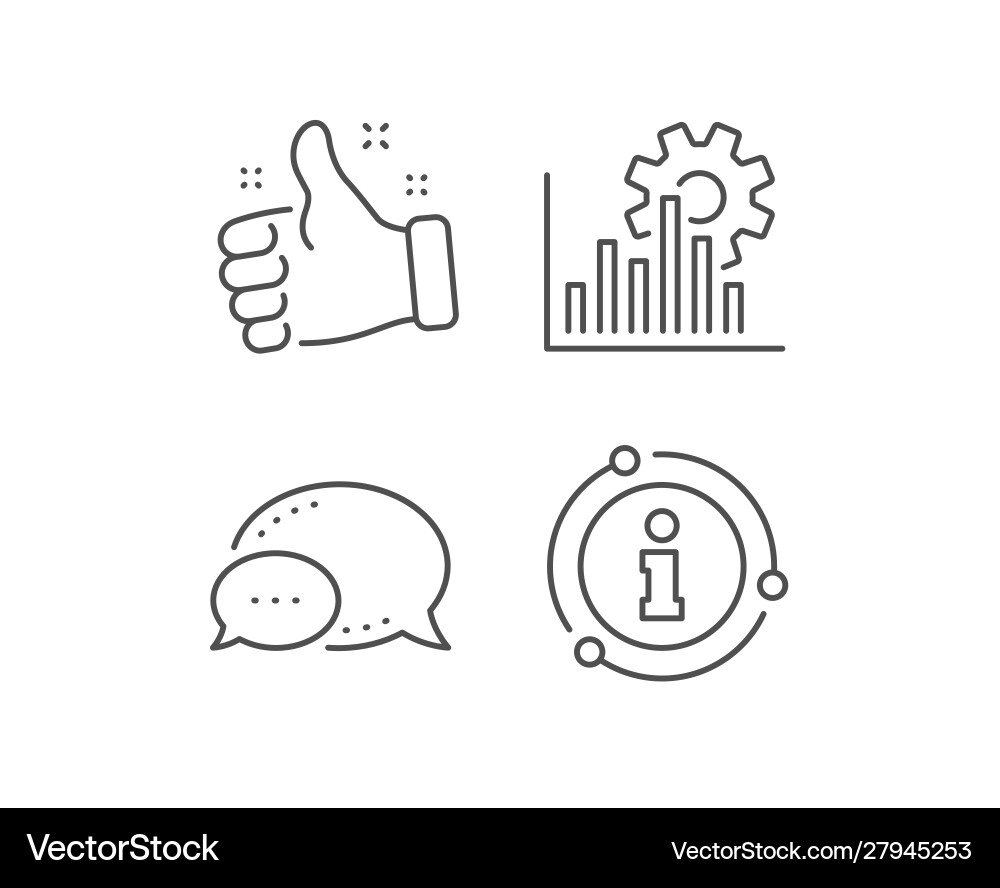 Seo graph line icon search engine optimization vector image