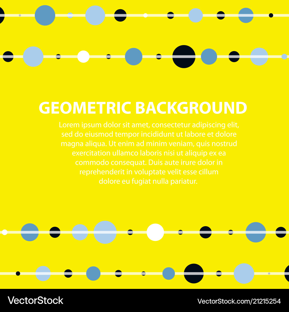 Abstract geometric pattern and background Vector Image