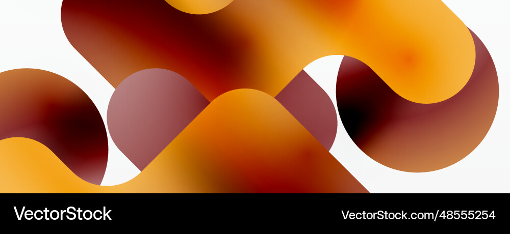 Gradient geometry minimalist fusion of lines Vector Image