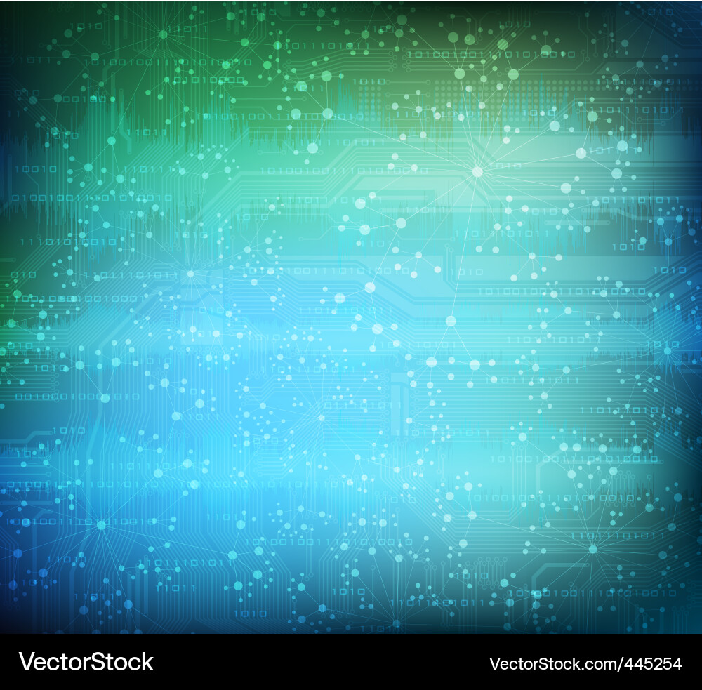 Technology Circuit Background vector image
