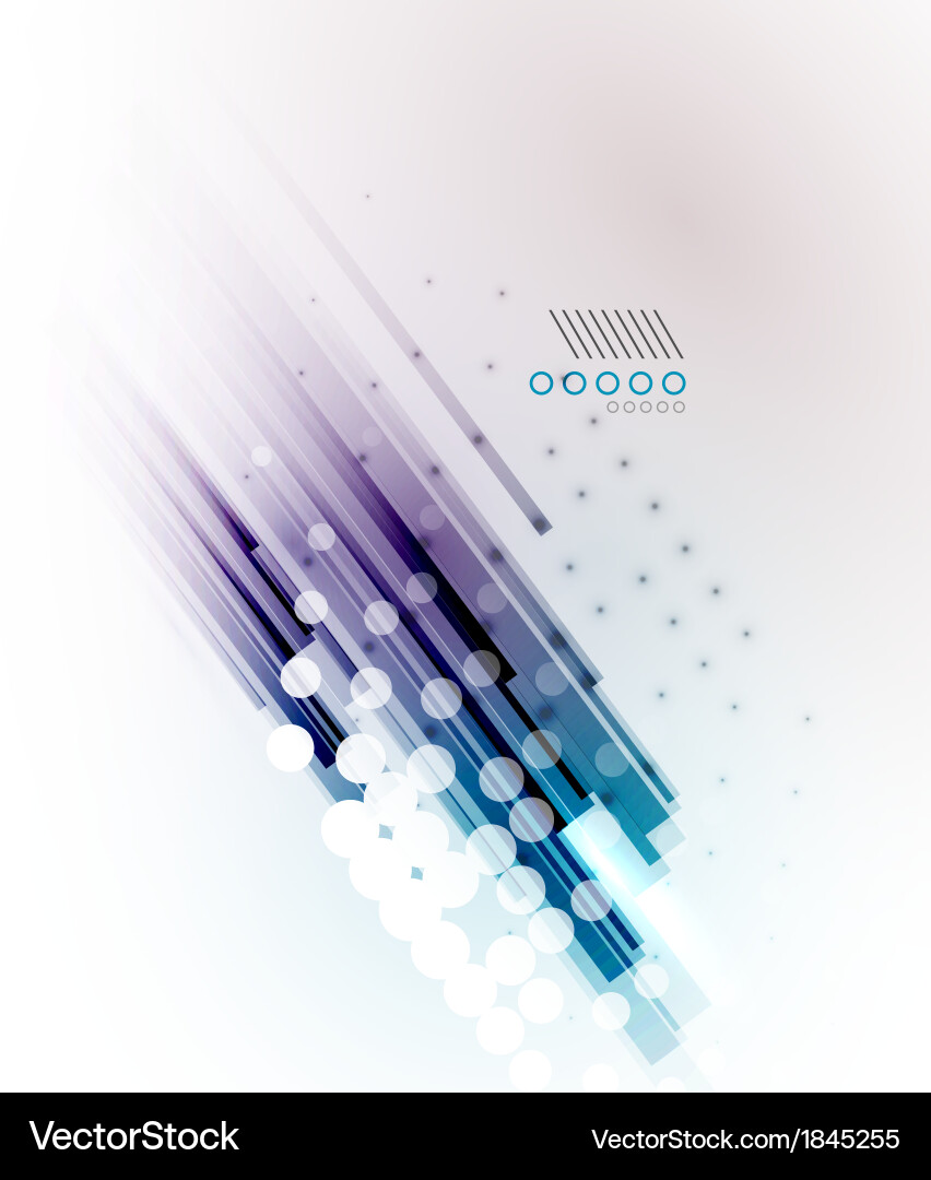 Futuristic Abstract Lines Background Vector Image