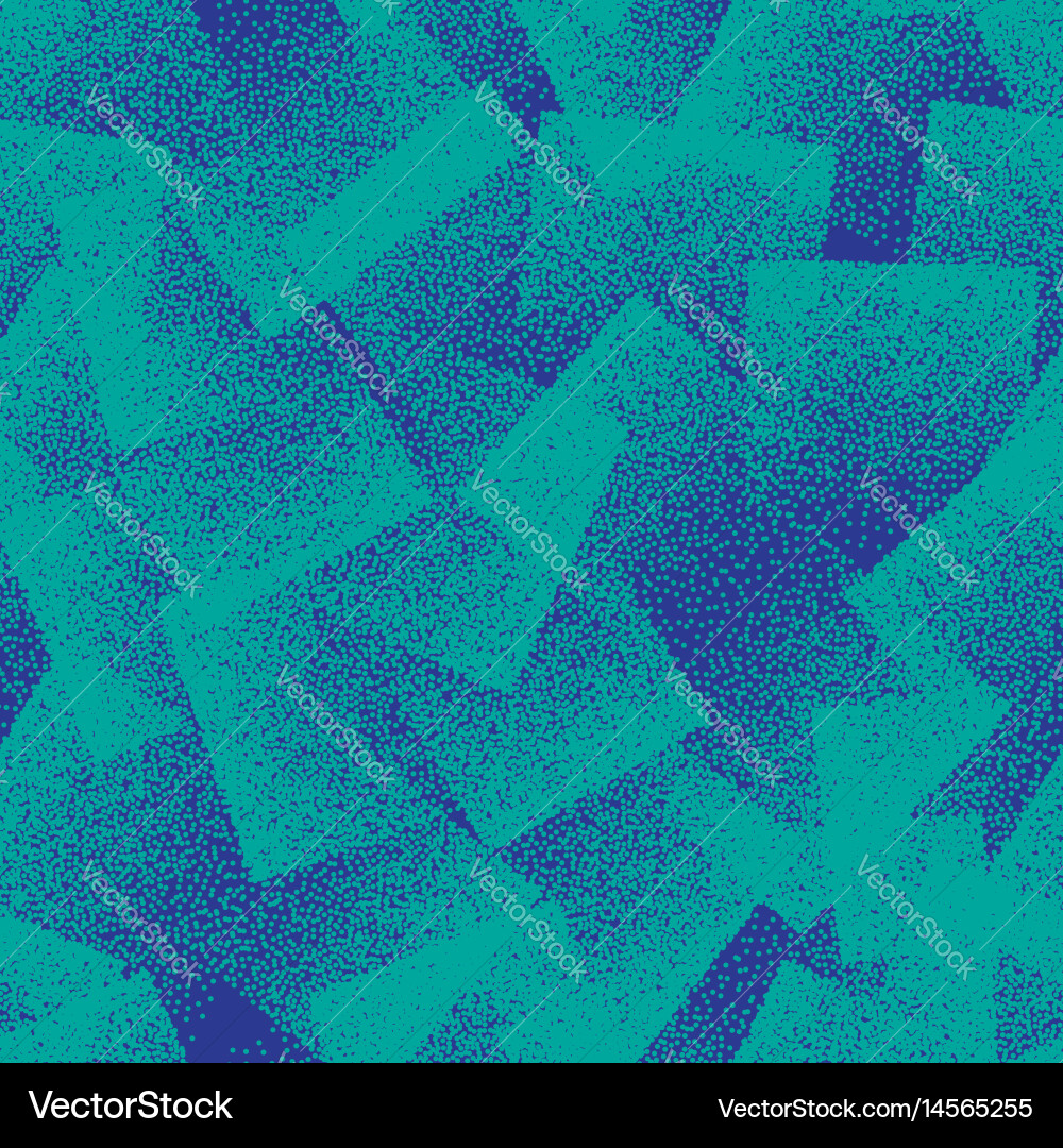 Stippled Dotted Turquoise Pattern Royalty Free Vector Image