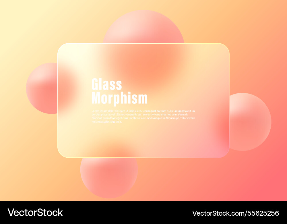Gradient background transparent glass partition Gradient background transparent glass partition vector image