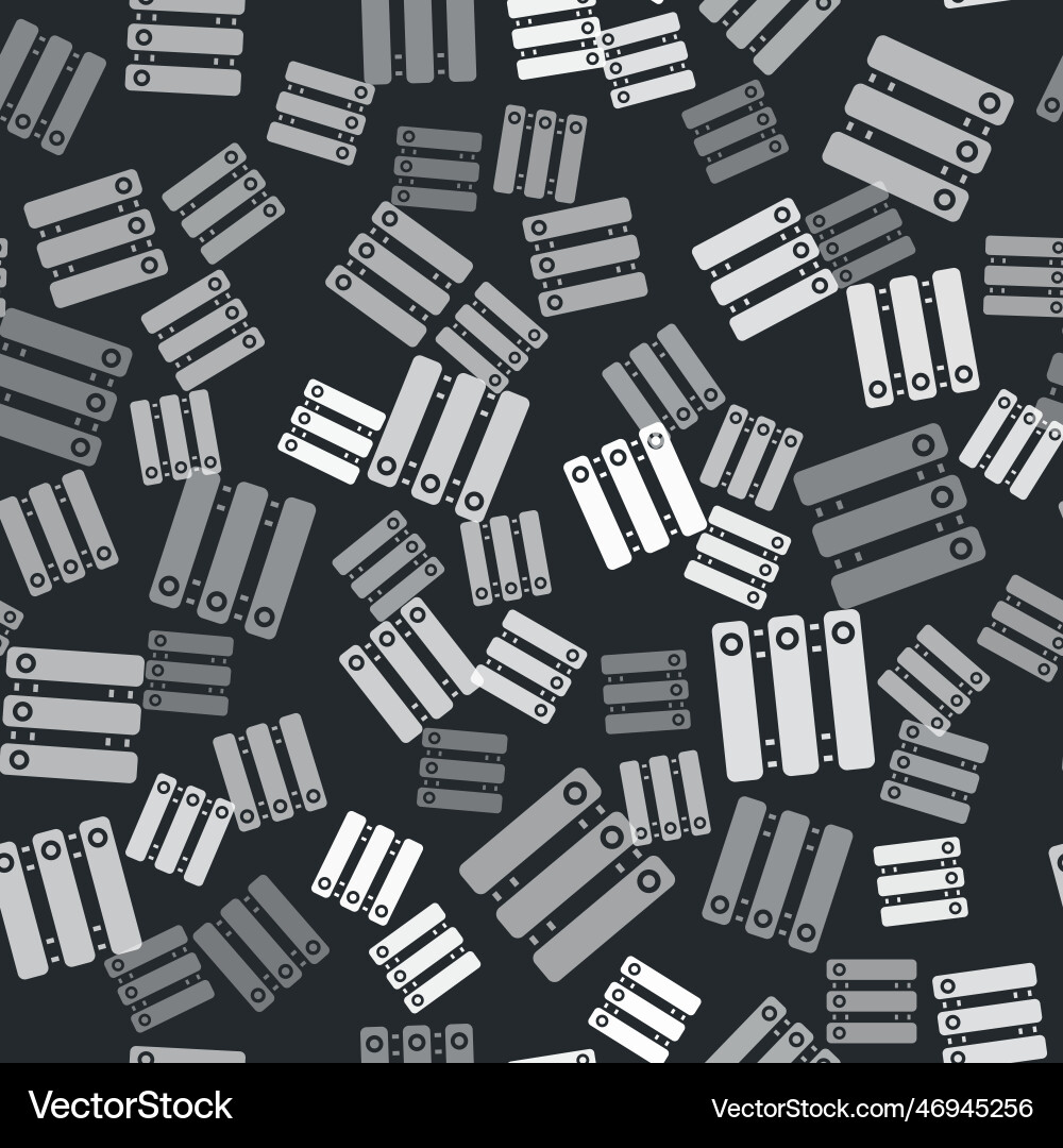 Grey server data web hosting icon isolated Grey server data web hosting icon isolated Vector Image