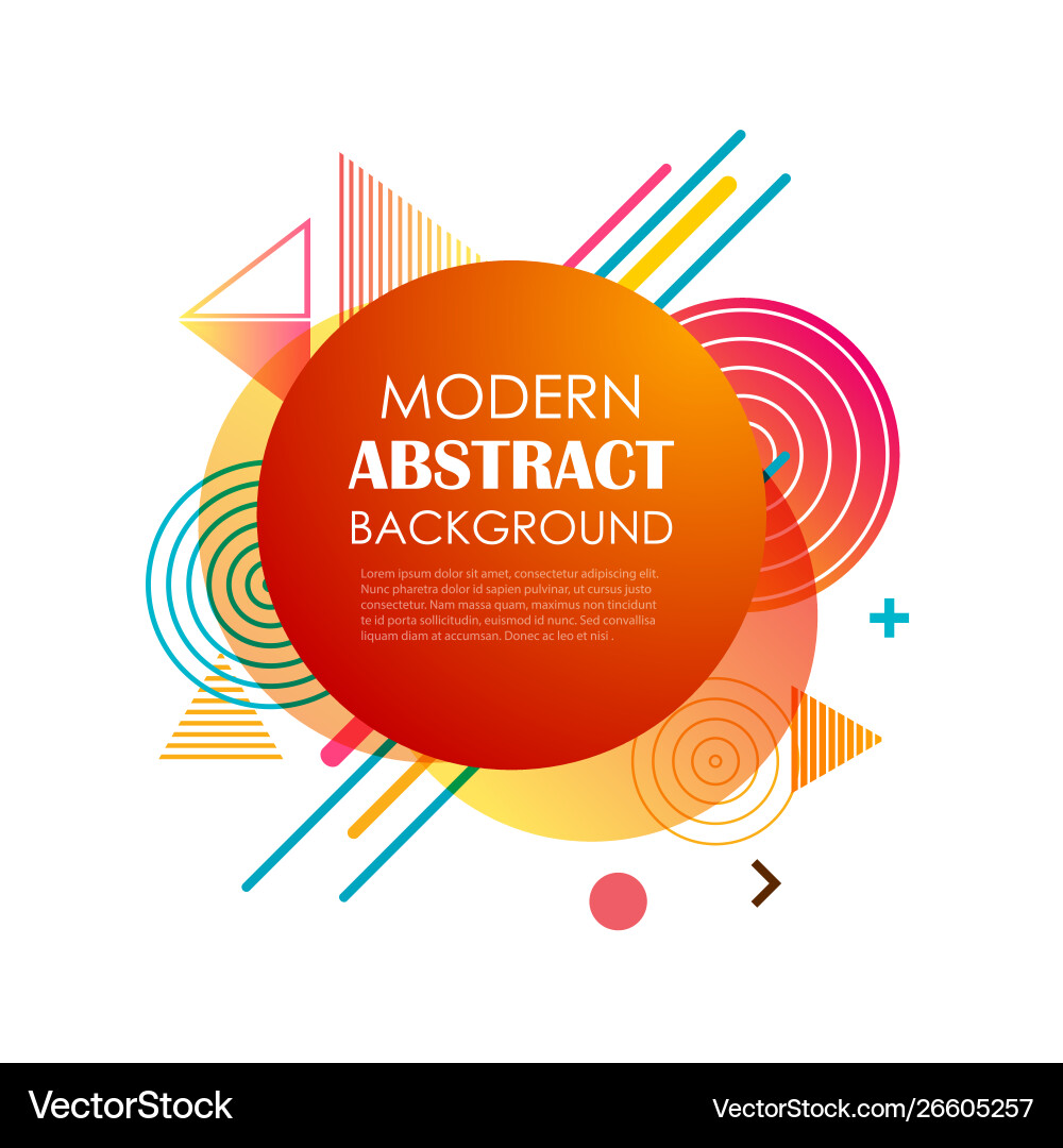 Abstract red circle geometric pattern design Abstract red circle geometric pattern design vector image
