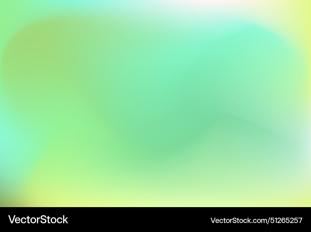 Blurred green gradient abstract background Vector Image