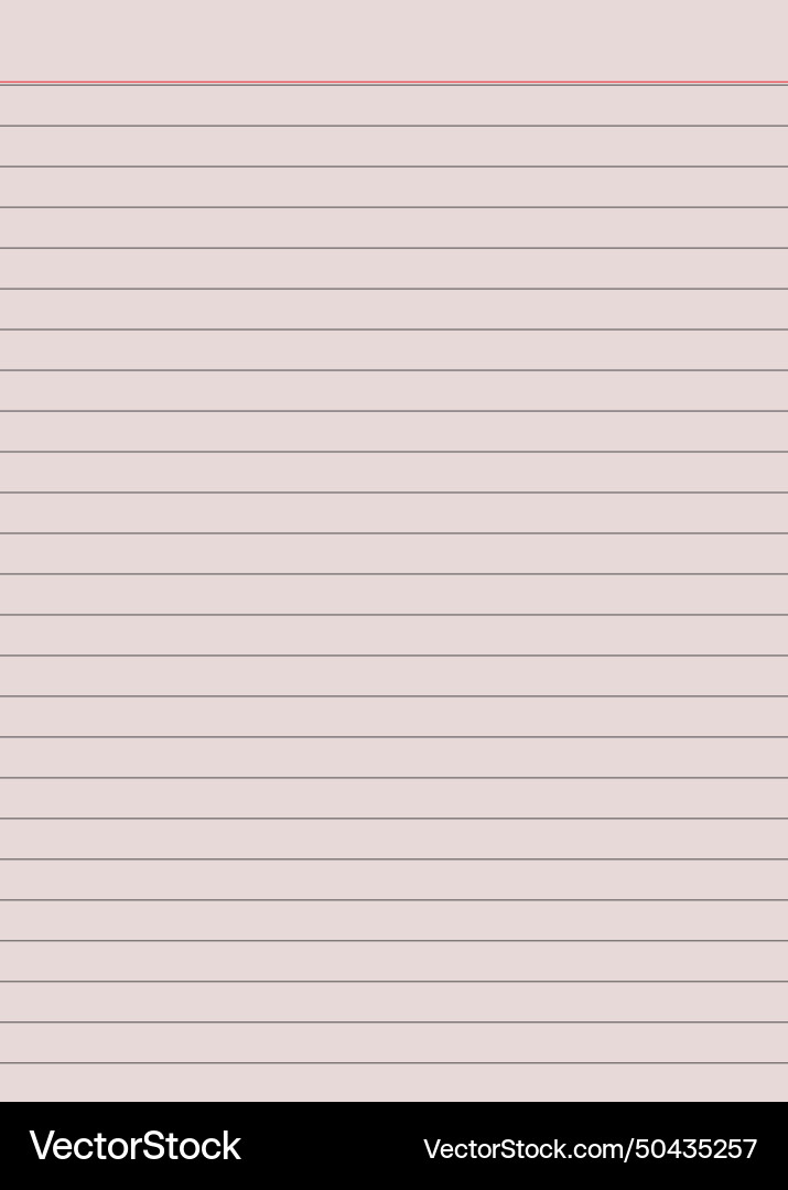 Empty notepad paper blank notepapaer sheet Vector Image