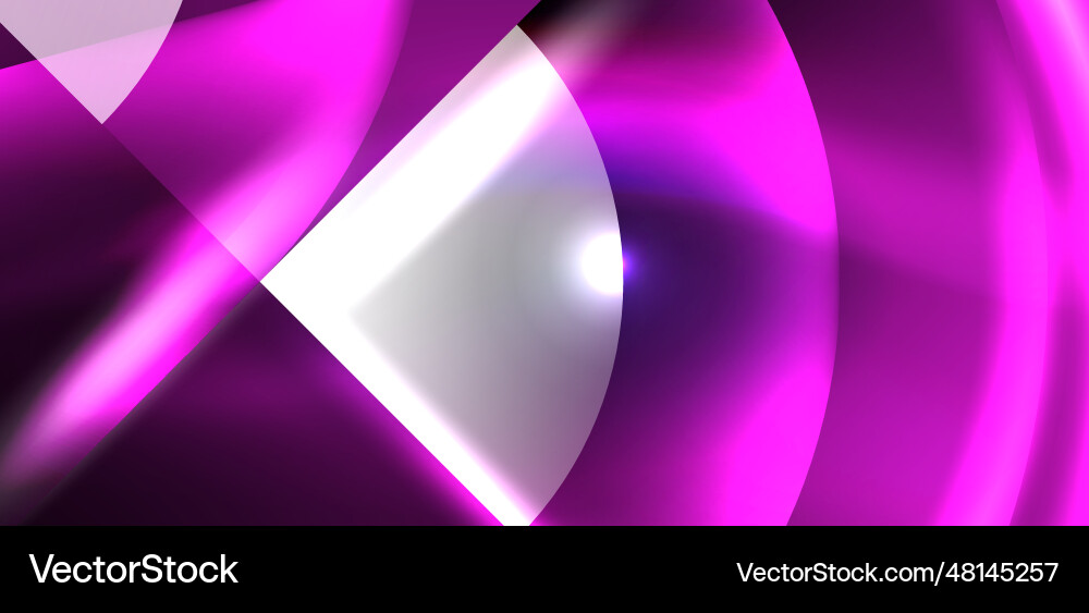 Neon round shapes lines and triangle elements hi Neon round shapes lines and triangle elements hi Vector Image