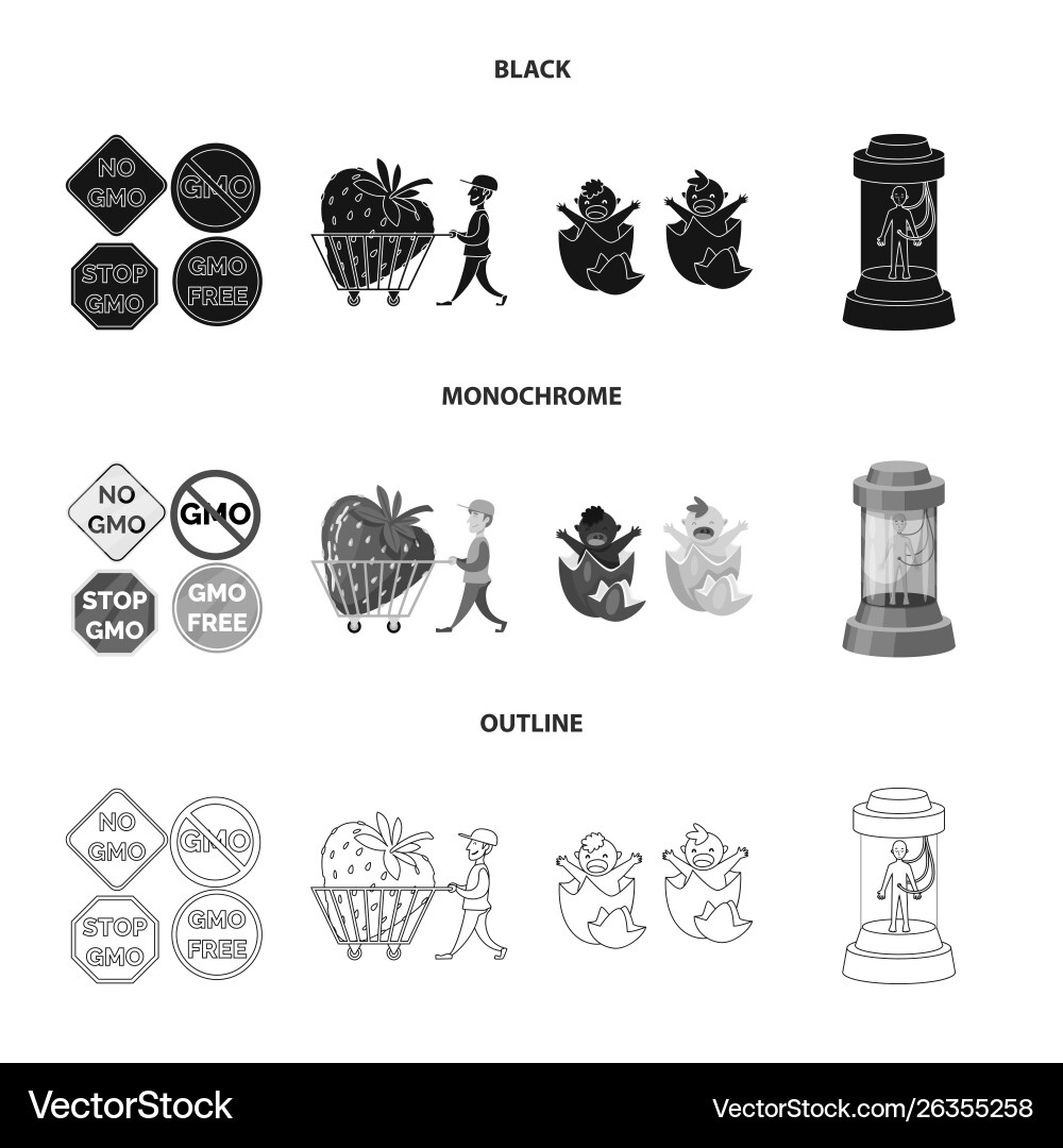 Isolated object test and synthetic symbol set Isolated object test and synthetic symbol set Vector Image