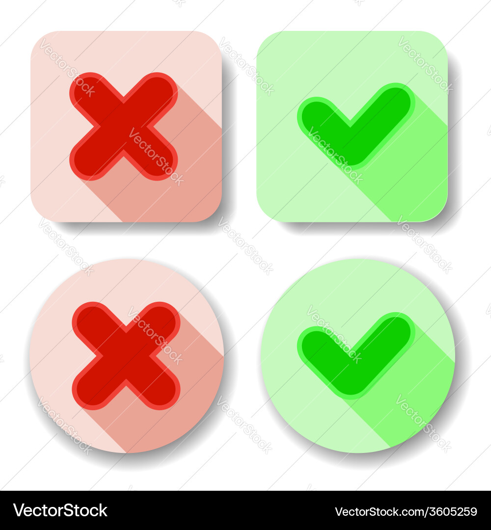 Check marks Vector Image