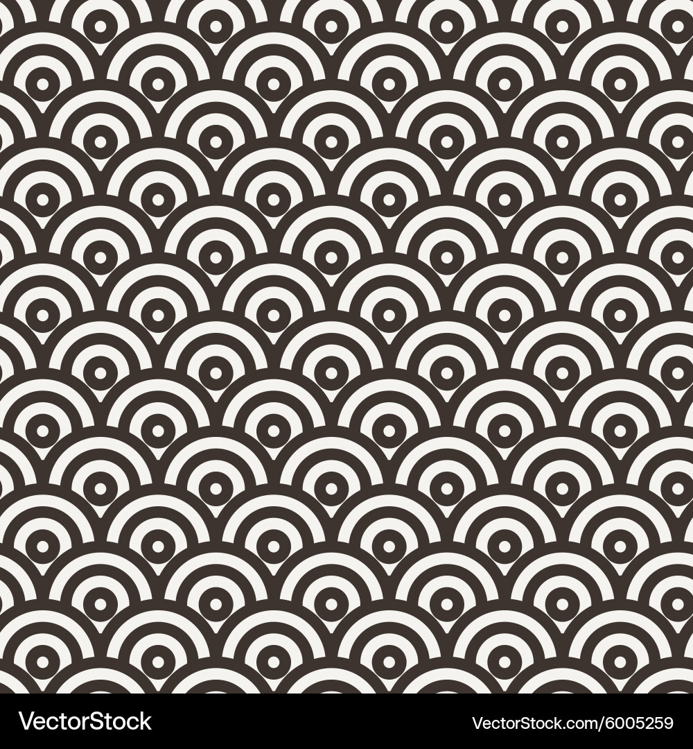 Seamless pattern in the form of flakes Vector Image