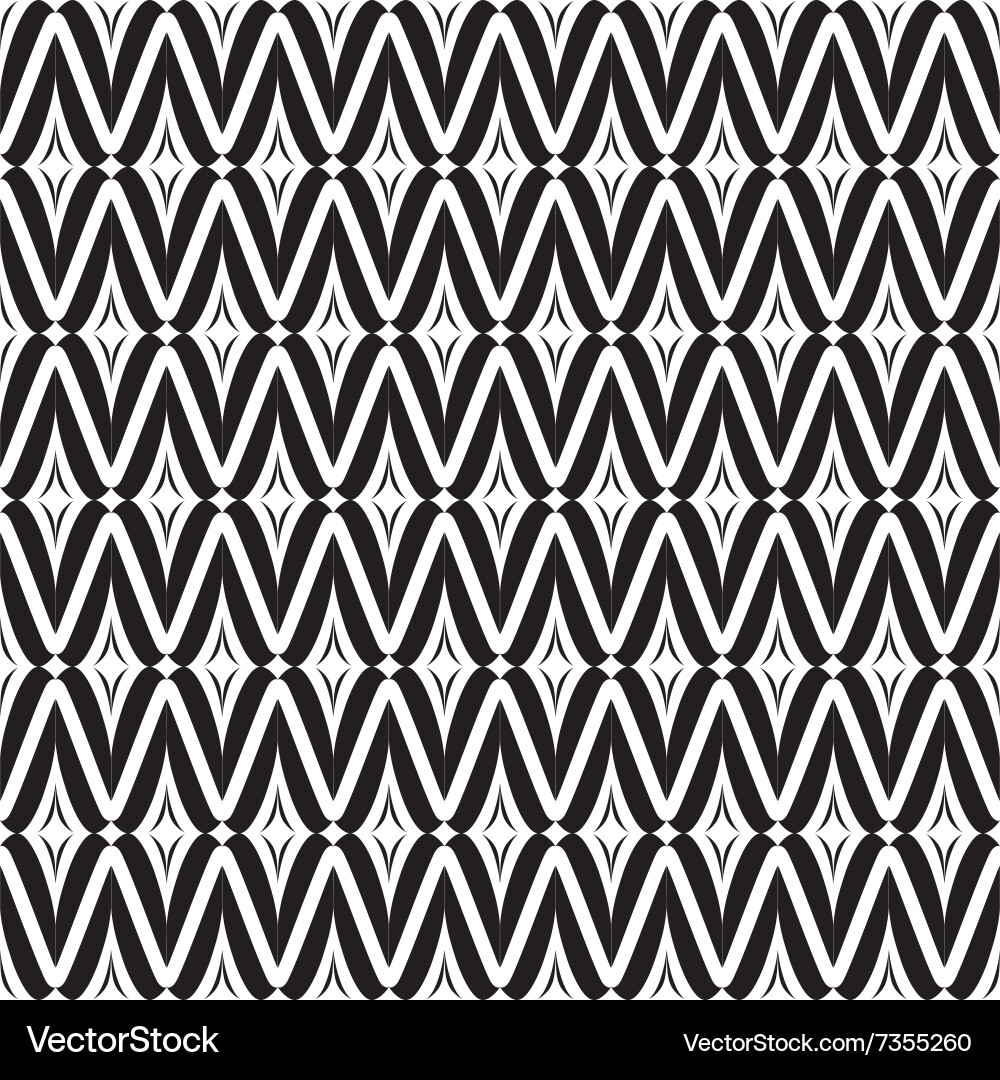 Abstract Wave Pattern Vector Image