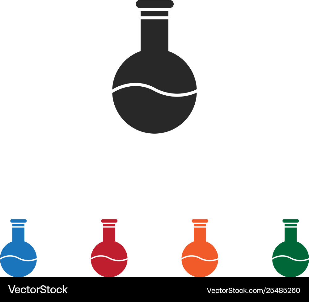 Flask icon Vector Image