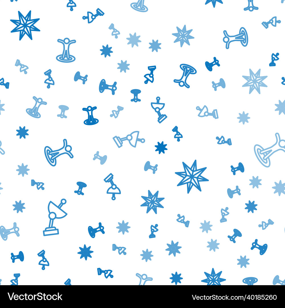 Set line radar wind rose and location with person Vector Image