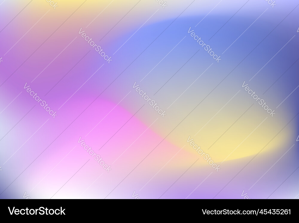 Gradient design template with blurred effect Gradient design template with blurred effect vector image