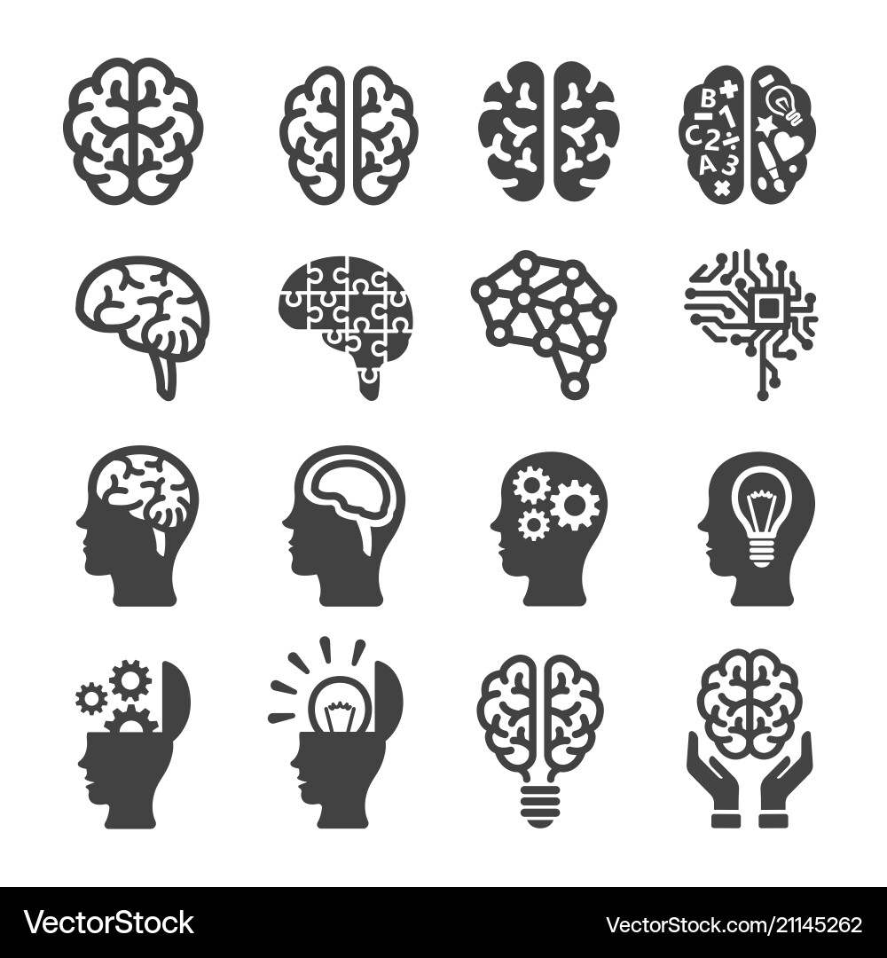 Brain Circuit Icon Vector Images (over 8,000)