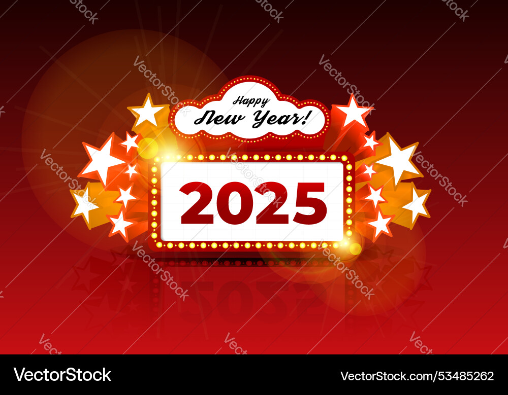 Herzlichen Glückwunsch zum neuen Jahr 2025 Herzlichen Glückwunsch zum neuen Jahr 2025 vektorbild