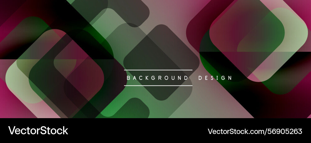 Abstract geometric pattern overlapping squares Abstract geometric pattern overlapping squares vector image
