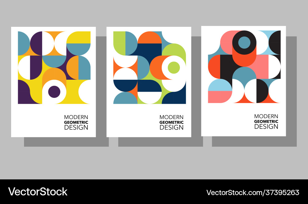 Geometric Abstract Patterns vector image