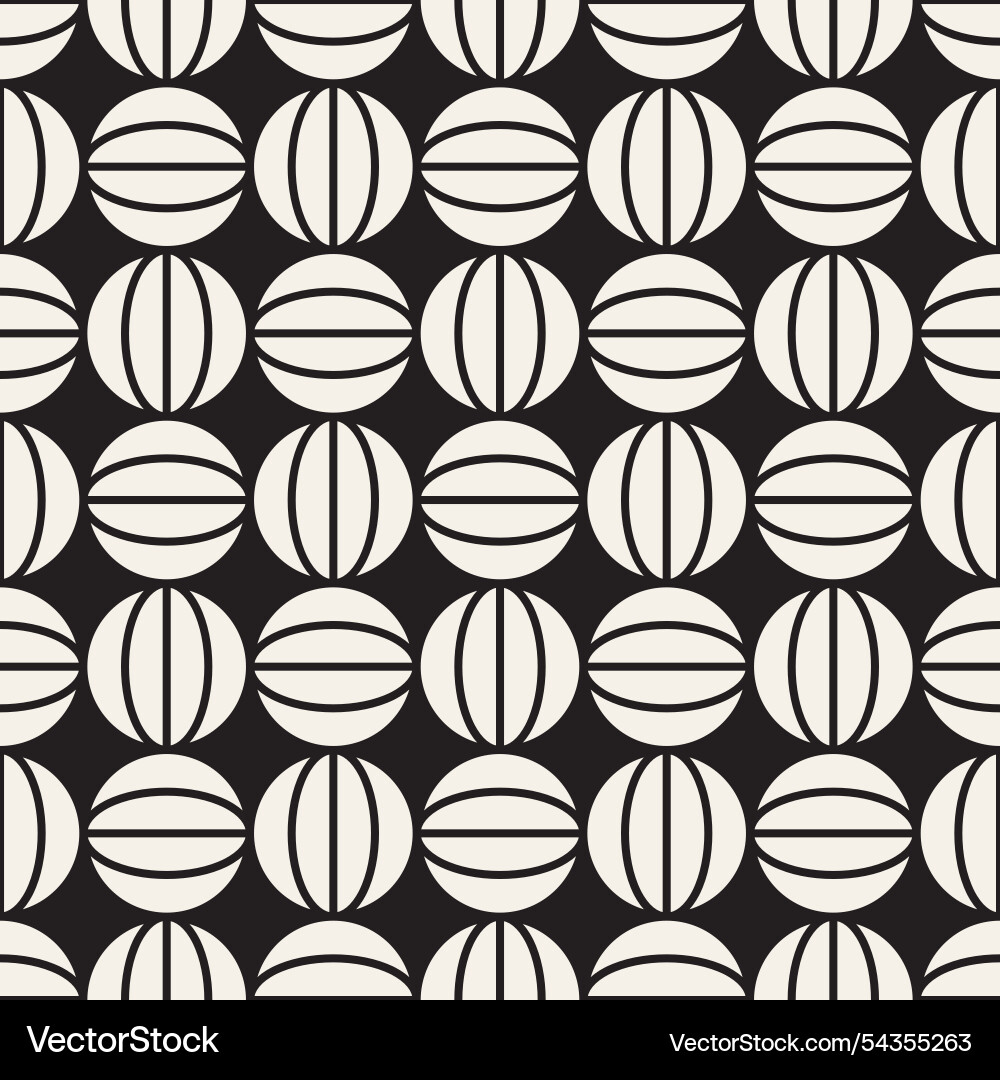 Seamless pattern repeating geometric elements Seamless pattern repeating geometric elements vector image